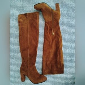 Franco Sarto Suede over the knee boots